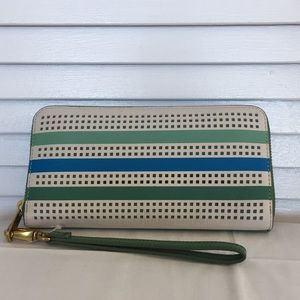 Fossil Caroline RFID Zip Around Wallet